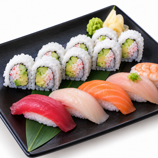 Sushi and California Roll