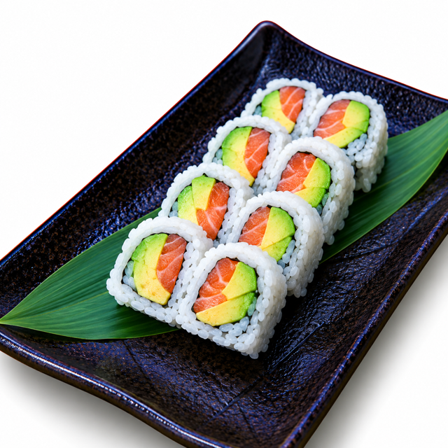 Salmon Avocado Roll.