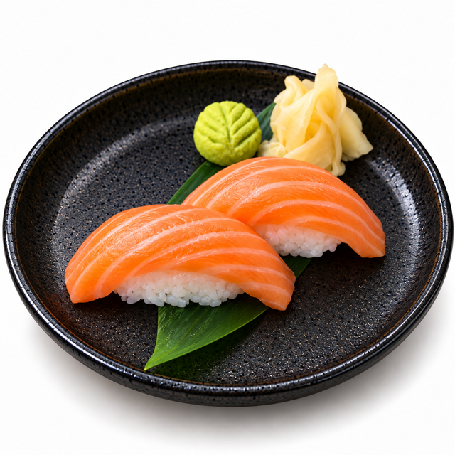 Salmon Sushi.