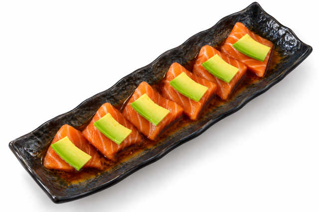 Yanagi Salmon Sashimi.