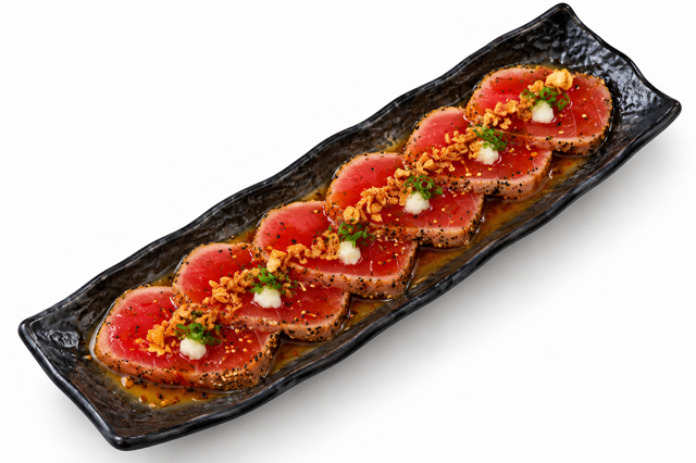 Garlic Tuna Tataki Special.
