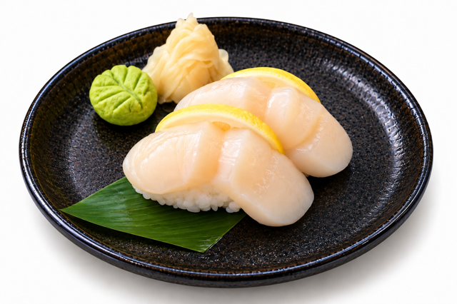 Sea Scallop Sushi.