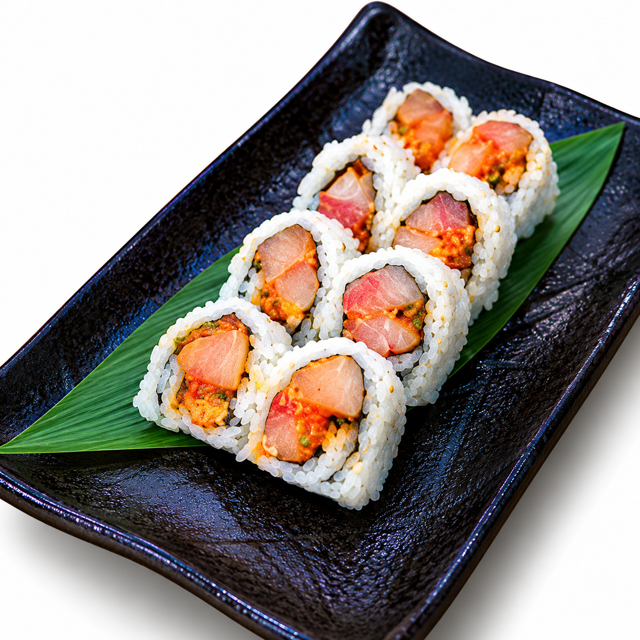 Spicy Yellowtail Roll.
