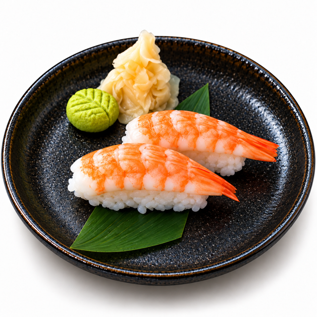 Shrimp Sushi.