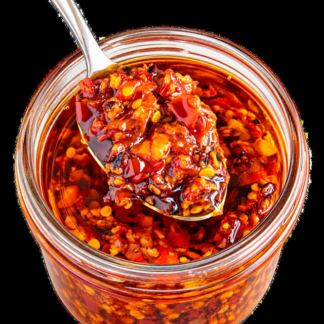 Crunch Garlic Chili Oil Sauce.