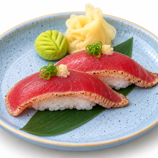 Spicy Garlic Tuna Tataki Sushi