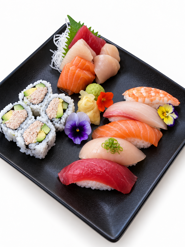 Sushi Sashimi Bluecrab Special.