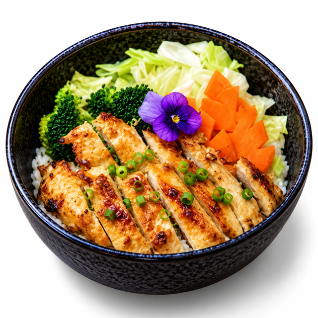 Grilled Chicken Teriyaki Bowl (Breast).