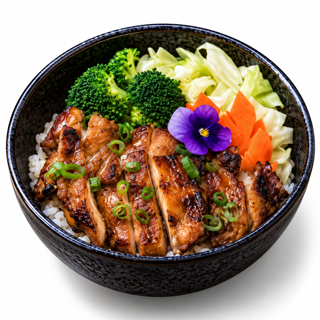 Grilled Chicken Teriyaki Bowl (Thigh)