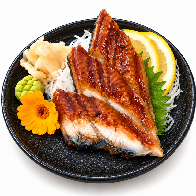 Freshwater Eel Sashimi.