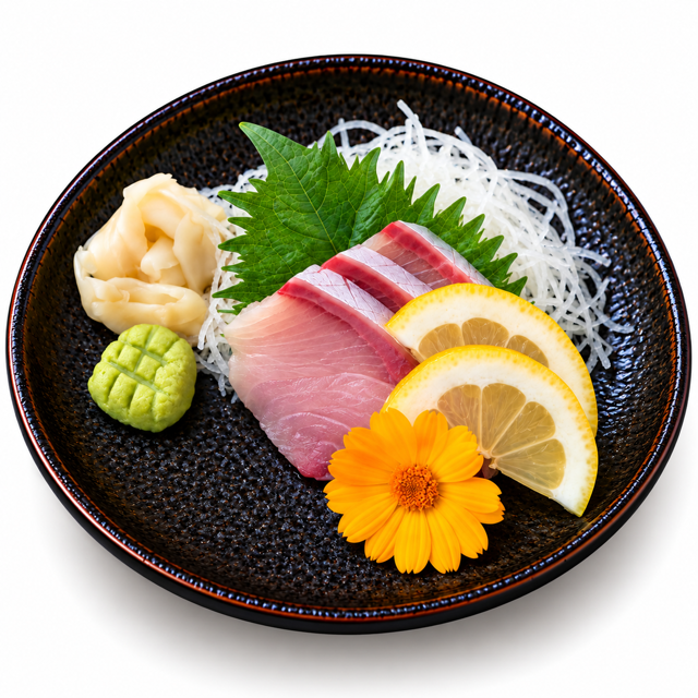 Yellowtail Sashimi.
