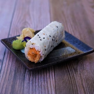 Spicy Soft Shell Crab Hand Roll