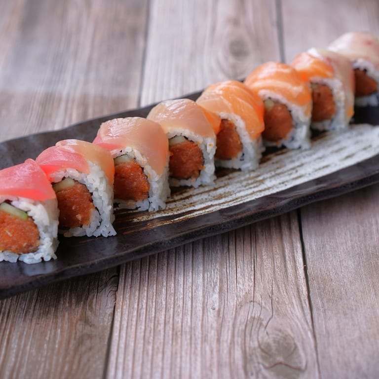 Savor Our Rainbow Roll