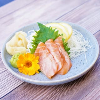 Seared Salmon Sashimi