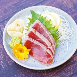 Seared Tuna Tataki Sashimi